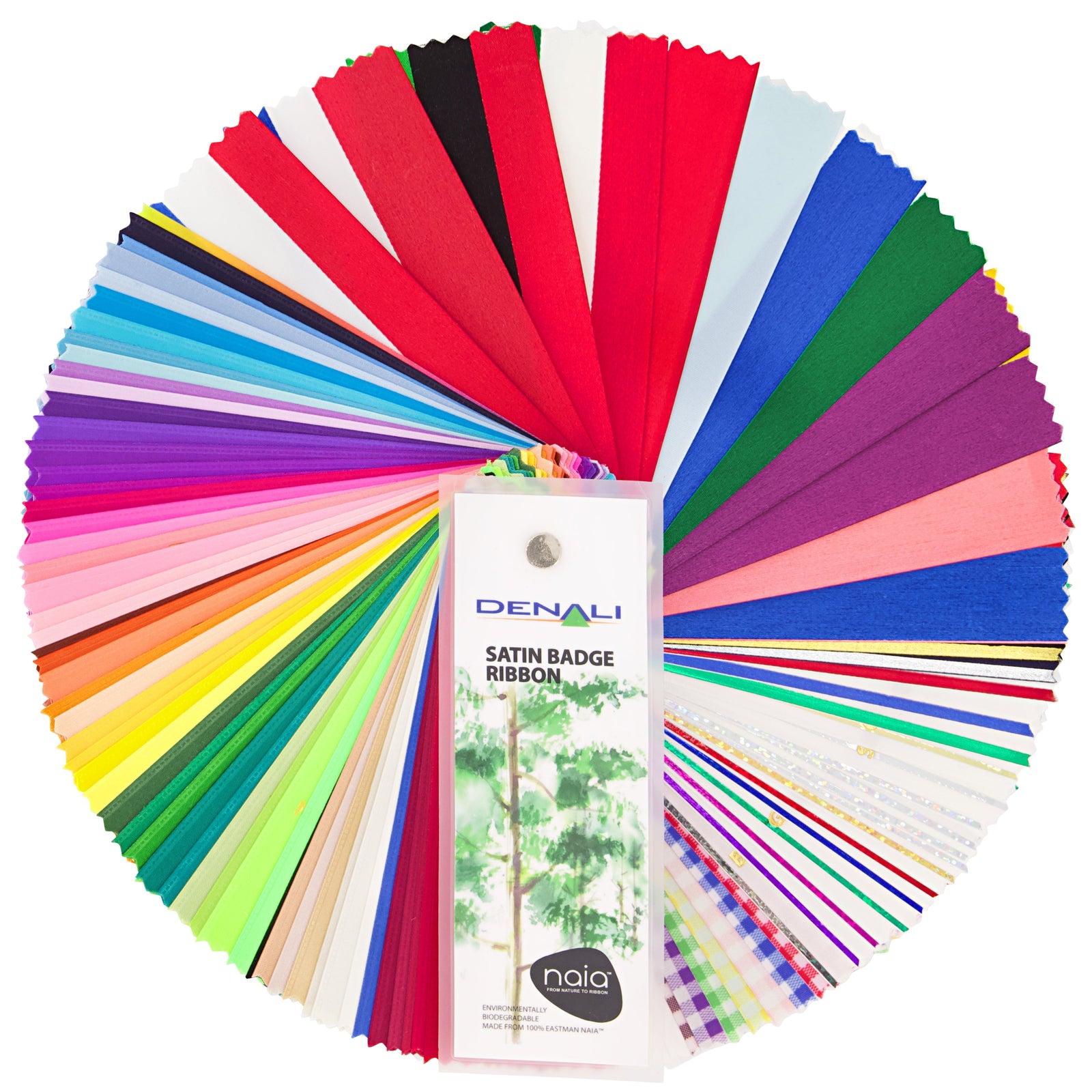 Style 290 Satin Badge Ribbon [2"]