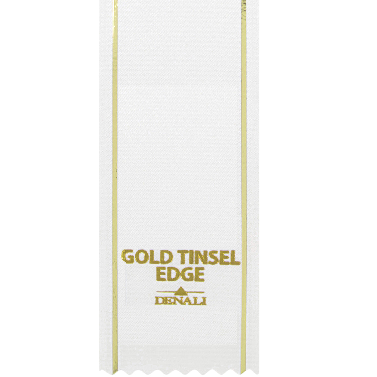 Style 290 Tinsel Edged Badge Ribbon [2 1/2&quot;]